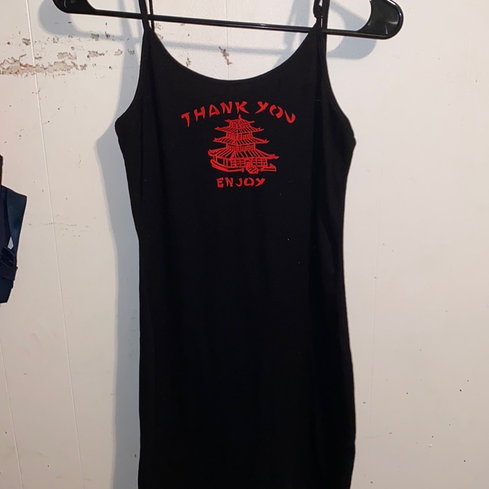 Thank you enjoy black dress